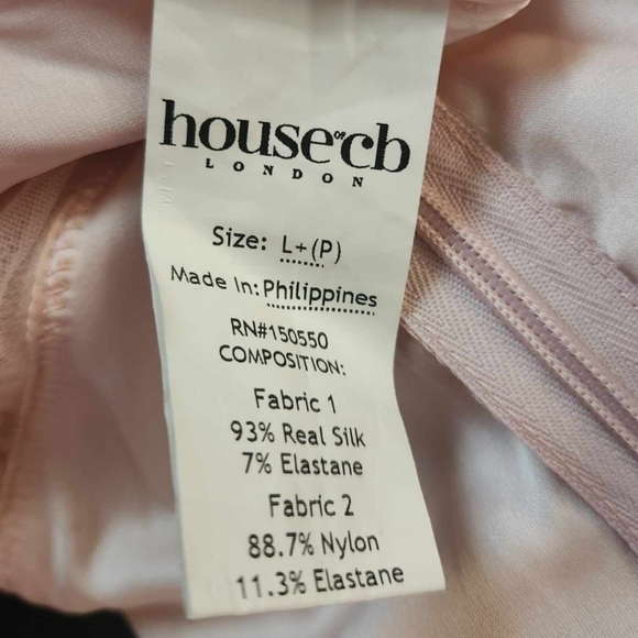 House of CB Pink Lace Detail Dress - Picture 6 of 7